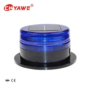 Magnetic Led Warning Light Solar LED Traffic Warning Light Strobe Beacon Solar Powered Warning Lights