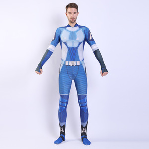 Disfraz de Cosplay de The Boys Starlight Stormfront Homelander High Speed Railman Firecracker, Traje de Cuerpo Entero para Adultos - Product Image 5