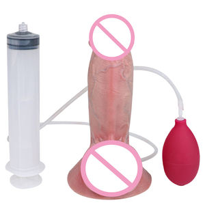 F-ASZS1131 мягкий силиконовый эякуляционный фаллоимитатор для пениса искусственный Сквиртинг фаллоимитатор массажный вагинальный имитационный фаллоимитатор секс-игрушки оптом - Product Image 2
