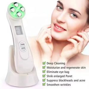 Máquina de Belleza Facial de Alta Frecuencia 5 en 1, Masajeador Facial, Varita Facial Recargable de Microcorriente - Product Image 2