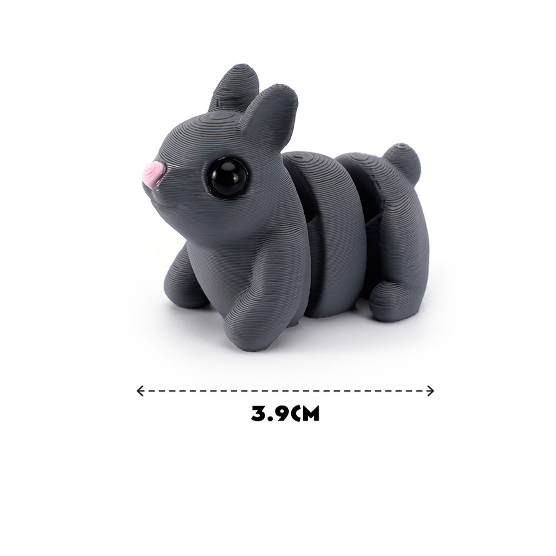 Petit lapin (gris PLA)