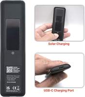 Control Remoto por Voz con Carga Solar BN59-01480A, Universal, Funciona con Código Fijo para Televisores Samsung Neo QLED 8K HDR