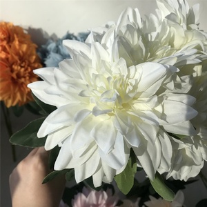 Bán Chạy G-2103 Bó Hoa Cúc Lụa Giả Trang Trí Đám Cưới Bó Hoa 7 Đầu Bó Hoa Trắng - Product Image 3
