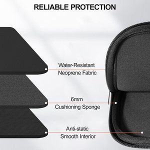 15.6 Inch Resistant Neoprene Laptop Sleeve <b>Case</b> Notebook <b>Computer</b> Pocket <b>Case</b> Tablet Briefcase Carrying Bag - Product Image 4