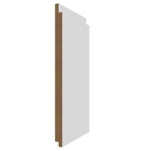 Revêtement mural VJ-S classique en MDF apprêté blanc - Product Image 3