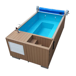 Ücretsiz özel tasarım açık zemin üzerinde fiberglas yüzme havuzu çocuklar konteyner ev kullanımı için sıcak Spa küveti dalma - Product Image 2