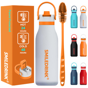 Fayren 304 thép không gỉ đôi tường chân không Flask Nhiệt Cách Nhiệt 750ml thể thao ngoài trời chai nước - Product Image 1