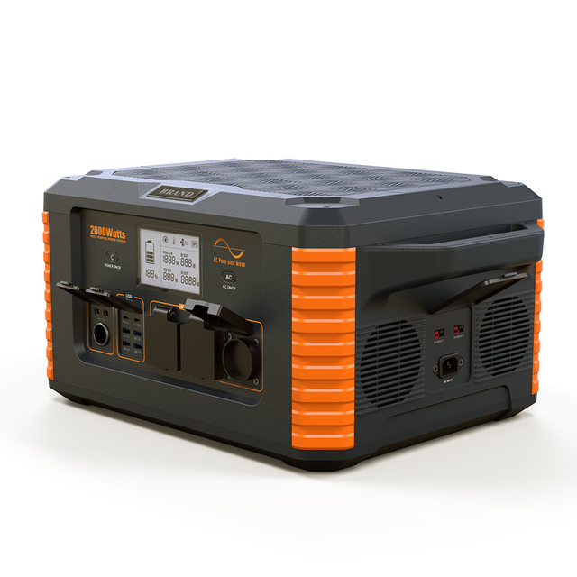 High Power Factory Supply Portable Solar Generator 2000w Home Use Power Station Jackery Battersea 2000w Powerstation