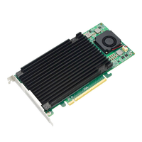 LINKREAL, fábrica de 3,0 PCIe X16 M.2 NVMe SSD, controlador de interruptor, tarjeta adaptadora, cuádruple para escritorio en Stock