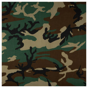 टीआरट्स टी/सी 65/35 एंटी-टेयरिंग वुडलैंड कैमोफ्लैज के लिए बुना हुआ कपड़े वाटरप्रूफ - Product Image 2