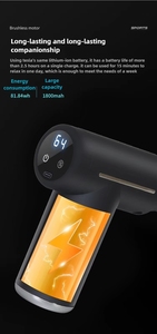 Беспроводной термотерапевтический массажный пистолет, спортивный выпуск, Электрический массажер для мышц с глубокой вибрацией ткани - Product Image 6