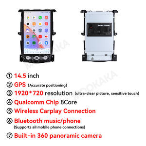 MOOKAKA-Autoradio avec Navigation GPS pour Nissan 370Z 14.5-2008, 2019 pouces, DVD, lecteur multimédia, <span class=keywords><strong>Android</strong></span>, Apple HiCar - Product Image 3