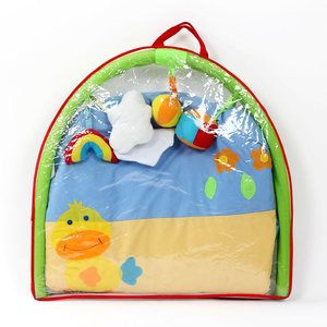 Tout-petits ramper couverture ronde dessin animé bébé <span class=keywords><strong>tapis</strong></span> de <span class=keywords><strong>jeu</strong></span> avec cadre de remise en forme doux <span class=keywords><strong>jeu</strong></span> <span class=keywords><strong>tapis</strong></span> de protection <span class=keywords><strong>tapis</strong></span> de <span class=keywords><strong>jeu</strong></span> - Product Image 6