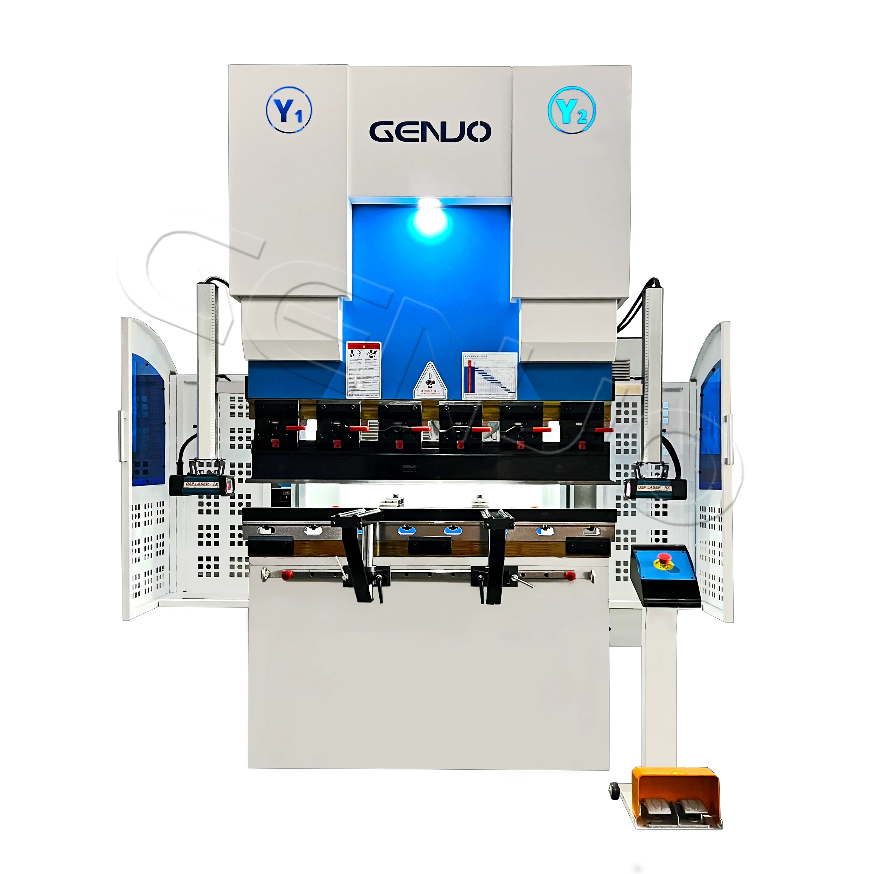 Nouvelle série ESC 6 axes 3200 mm servo presse plieuse cnc cintreuse électrique hydraulique de Chine