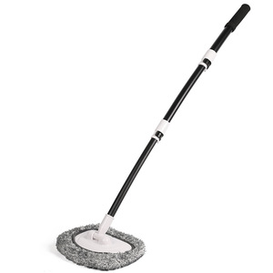 Lanbowang Car Wash <b>Mop</b> Telescopic Curved <b>Handle</b> Soft Bristles Cleaning Tool For Vehicle - Product Image 5