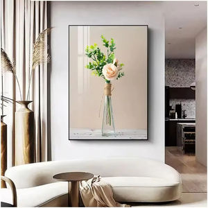 โคมไฟติดผนังในบ้านสุดหรูแบบโมเดิร์นโปสเตอร์พอร์ซเลนคริสตัลทำมือสำหรับงานศิลปะติดผนังมิเตอร์ไฟฟ้า - Product Image 6