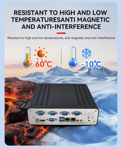 Nhỏ gọn công nghiệp Mini <span class=keywords><strong>PC</strong></span> 8G 128G Intel 6th Gen i5 cực điều kiện Bảng điều chỉnh <span class=keywords><strong>PC</strong></span> với VGA để cho HDMI chuyển đổi cho lái xe - Product Image 5