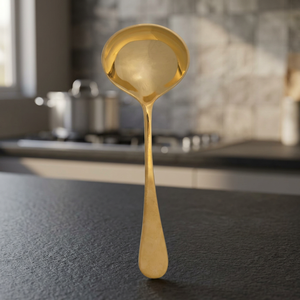 Cuillère à café de luxe en acier inoxydable doré, long manche, cuillère doseuse pour thé, sucre, poudre, épices et accessoires de cuisine - Product Image 6