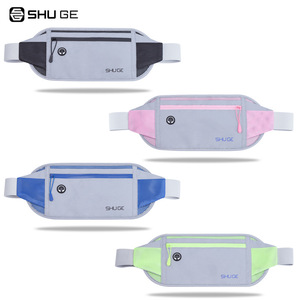 Bolsa de Cintura Slim à Prova d'Água para Corrida, Cinto Esportivo com Abertura para Fones de Ouvido e Faixa Refletiva para Homens e Mulheres - Product Image 5