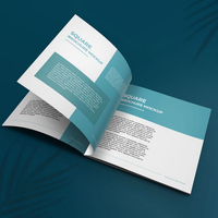 Livre à couverture souple personnalisé sur demande, impression numérique à reliure parfaite avec couleurs personnalisées