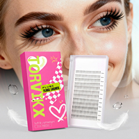 Faux cils TORVIKX légers en grappe unique, doux et pratiques, adhésif double effet, décoration naturelle longue durée