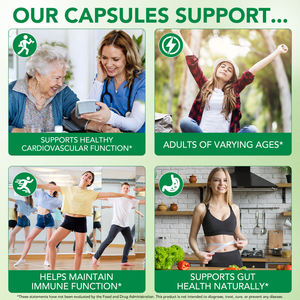 Private Label Gluten-Free 300 Softgels Immune Support Natural Odorless Aged <strong>Garlic</strong> Extract Capsules Supplement for Men &amp; Women - Product Image 4