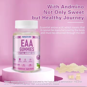 OEM <b>EAA</b> Gummies Gluten Free Essential Amino Acids Gummies Non-GMO Pre Workout Sport Supplements - Product Image 2