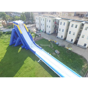 <span class=keywords><strong>Grande</strong></span> glissière d'eau gonflable à vendre, glissière d'eau gonflable géante de PVC avec le NB001-5 de piscine - Product Image 1