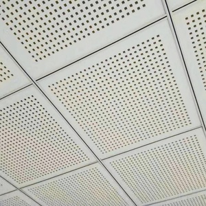 Thiết kế hiện đại chống cháy Cách âm bị đình chỉ kim loại Bảng điều chỉnh trần nhôm Vật liệu Trần - Product Image 2