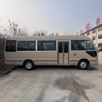 Toyota Coaster 2019, minibus scolaire d'occasion, caravane, LHD, diesel, 30 places, en bon état