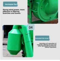 Machine à décortiquer le maïs diesel, machine à décortiquer le riz, le blé, la soja, le sorgho, le colza et le sésame, décortiqueuse de maïs