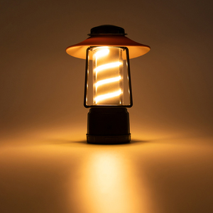 Xách tay Mini USB Sạc <span class=keywords><strong>LED</strong></span> RETRO cắm trại đèn lồng ABS cơ thể cho ngoài trời treo lều vườn bầu không khí cắm trại ánh sáng - Product Image 2