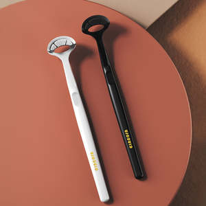 แปรงขัดลิ้นทำจากซิลิโคนสำหรับผู้ใหญ่อุปกรณ์ทำความสะอาดช่องปากทำความสะอาดลิ้นแบบพกพา - Product Image 1