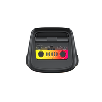 Altavoz de Karaoke Portátil con Ruedas de 12 Pulgadas para Fiestas Privadas, Máquina de Karaoke Inalámbrica de 60w con Ruedas
