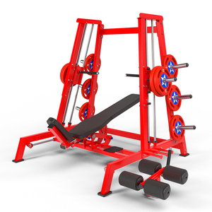 RACK MULTIFUNZIONALE RESISTENTE - MACCHINA 2 IN 1 PER SOLLEVAMENTO POLPONI E CRUNCH ADDOMINALI - Product Image 1