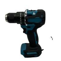 Perceuse électrique sans fil professionnelle industrielle portable 21V Li-Ion 10mm avec moteur sans balais, vitesse variable et mandrin auto-serrant OEM