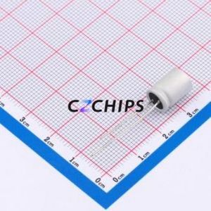 ตัวเก็บประจุแบบแข็ง SH227M035F1150 แบบ Through-hole (THT), ขนาด D8xL11.5 มม. 220uF 20% 35V 3.8A 100kHz - Product Image 2