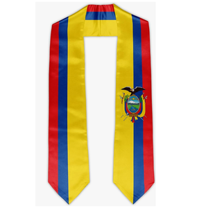 23 pays haute qualité personnalisé <span class=keywords><strong>Cuba</strong></span> drapeau remise des diplômes étole ceinture unisexe adulte remise des diplômes étole ceinture remise des diplômes - Product Image 3