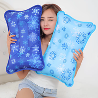 Coussin de glace réutilisable en billes de gel médical pour soulager les migraines, la fièvre et la douleur avec thérapie chaude/froide