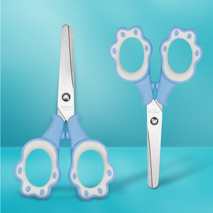 Children's Craft Scissors Stainless Steel 125mm Straight Blade For Paper And Thread Cutting - Product Image 1