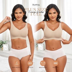 Reggiseno Modellante Wireless Personalizzato con Supporto, <span class=keywords><strong>Taglie</strong></span> Forti, Bretelle Regolabili, <span class=keywords><strong>Intimo</strong></span> Modellante per Adulti - Product Image 1