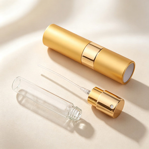 8ml 10ml 15ml Aluminum Glass <b>Refillable</b> <b>Bottles</b> Pump Case Atomizer <b>Perfume</b> <b>Bottle</b> - Product Image 5