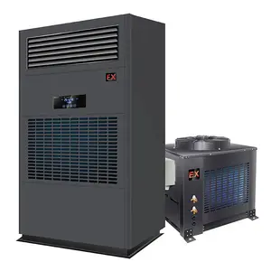 Dehumidifier udara Refrigerant berdiri Lantai industri standar CE untuk ruang pertumbuhan