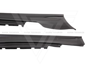 Jupes latérales personnalisées en fibre de carbone pour <span class=keywords><strong>BMW</strong></span> Série 1 <span class=keywords><strong>1M</strong></span> <span class=keywords><strong>E82</strong></span> E88 2011, style Revoz - Product Image 5