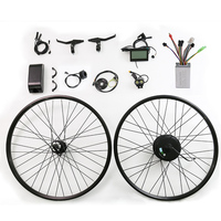 Kit de conversion de vélo électrique pour vélos de route 48V 700c Batterie lithium haute capacité la plus puissante Moteur sans balais
