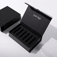 Boîte d'emballage personnalisée pour flacon de parfum de 2 ml, 3 ml, 5 ml et 10 ml, boîte d'emballage magnétique pour échantillon de parfum avec doublure en EVA