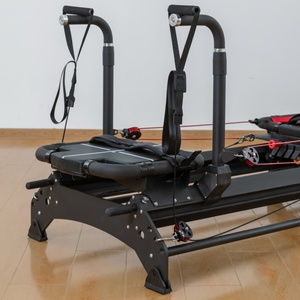 Máquina de <span class=keywords><strong>Pilates</strong></span> <span class=keywords><strong>Reformer</strong></span> de Aluminio de Grado Profesional LUMINE, Duradera, Portátil, Confiable para Estudios de <span class=keywords><strong>Pilates</strong></span> e Instructoras, 3 Años de Garantía - Product Image 2