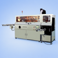 Nouvelle machine d'impression sérigraphique rotative automatique à haute vitesse Meichao à quatre couleurs et quatre stations, entièrement automatique, avec impression UV