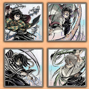 Boîte mystère de figurines d'anime japonais en acrylique, décoration de bureau, carte à collectionner, <span class=keywords><strong>manga</strong></span> japonais, art mural pour chambre, cadeau, jouet - Product Image 1