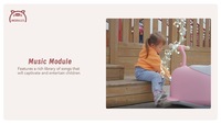 Trottinette Électrique C8 en Plastique pour Enfants avec Lumières et Siège Inclus pour Jeunes Conducteurs - Offre Spéciale